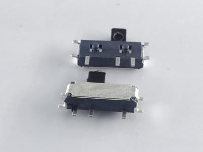Mini interruptor deslizante, 6,7 × 2,8 × 1,4 mm, SPDT SMD KLS7-MSS-1290BP